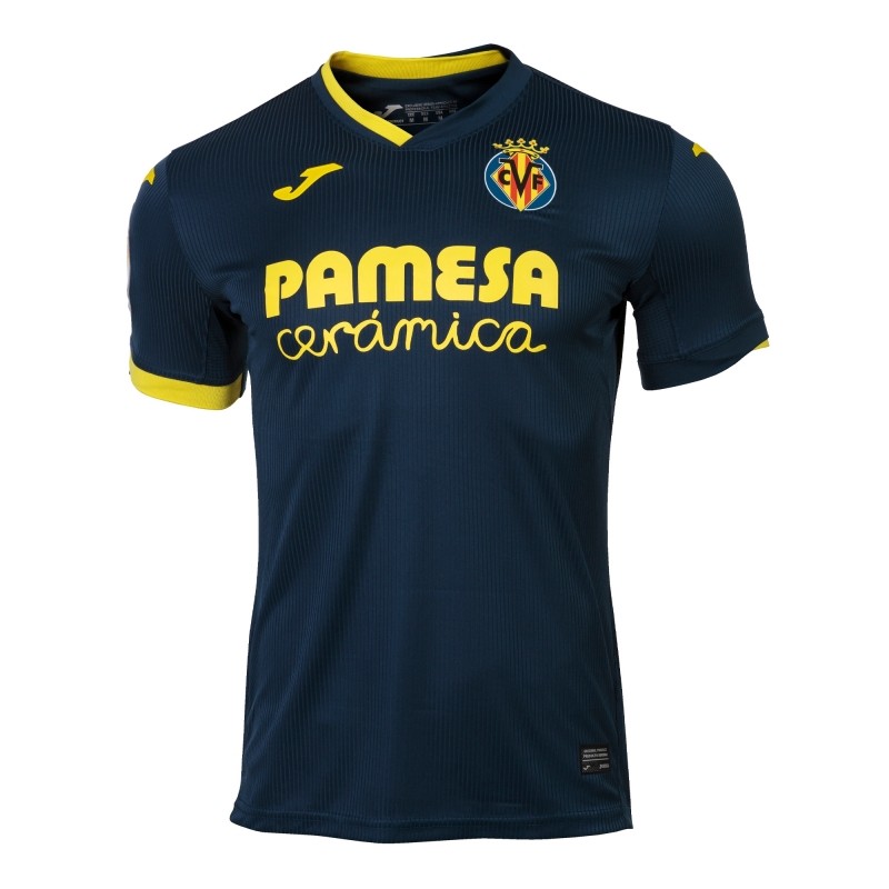 Maillot De Football Villareal 2020/2021 - Manches Longues, Taille S, Bleu, Neuve Avec étiquette Joma
