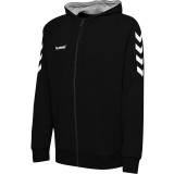 Casaco treino de Fútbol HUMMEL  HmlGo Cotton Zip Hoodie  204230-2001