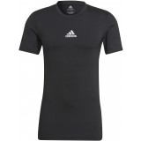 Vêtement Thermique de Fútbol ADIDAS Techfit Short SleeveTop GU4906