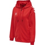 Veste de jogging de Fútbol HUMMEL HmlCore XK Poly Zip Hood 212650-3062